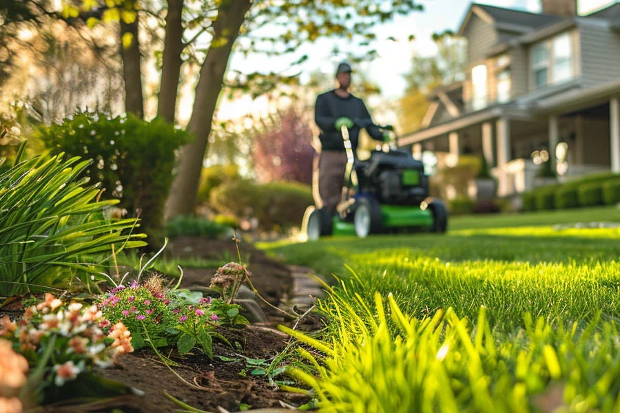 push lawnmowers